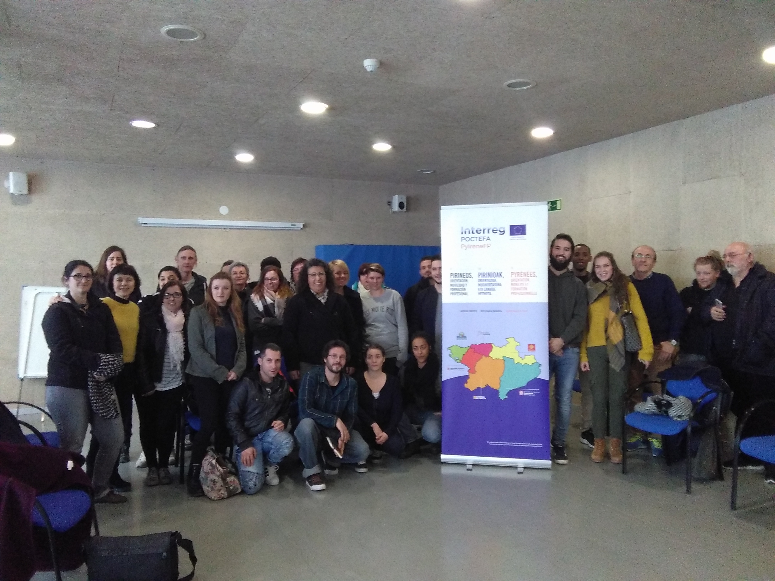 La Escuela de Educadores de Pamplona acoge a alumando de Toulouse durante marzo